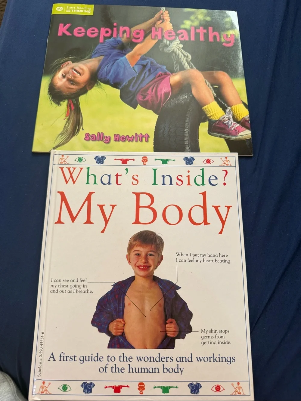 Kids Human Body & Healthy Habits Educational Book Bundle